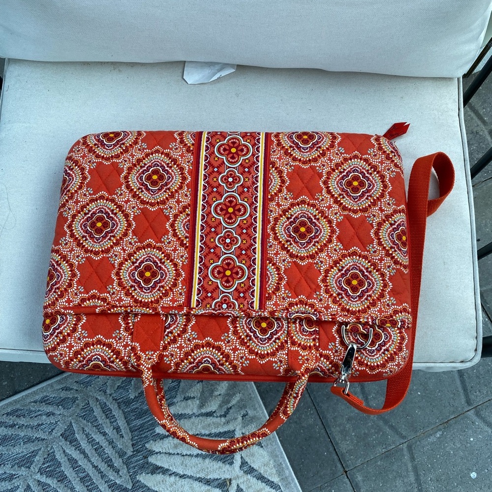 Orange Vera Bradley - Computer Case - image 3